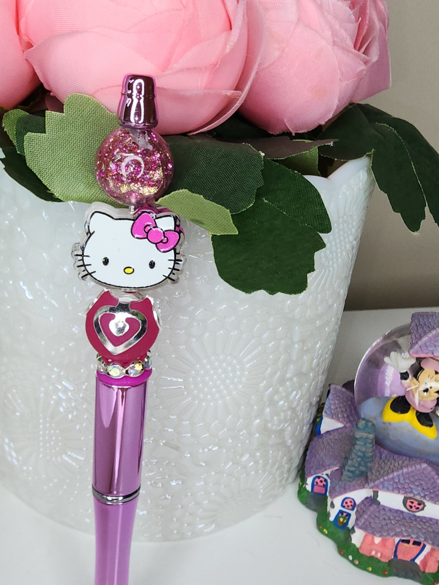 Hello Kitty Purple Metallic Pen
