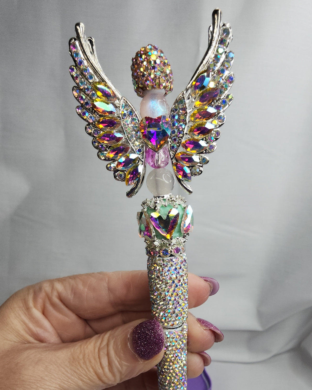 AB Angel Rhinestone Pen
