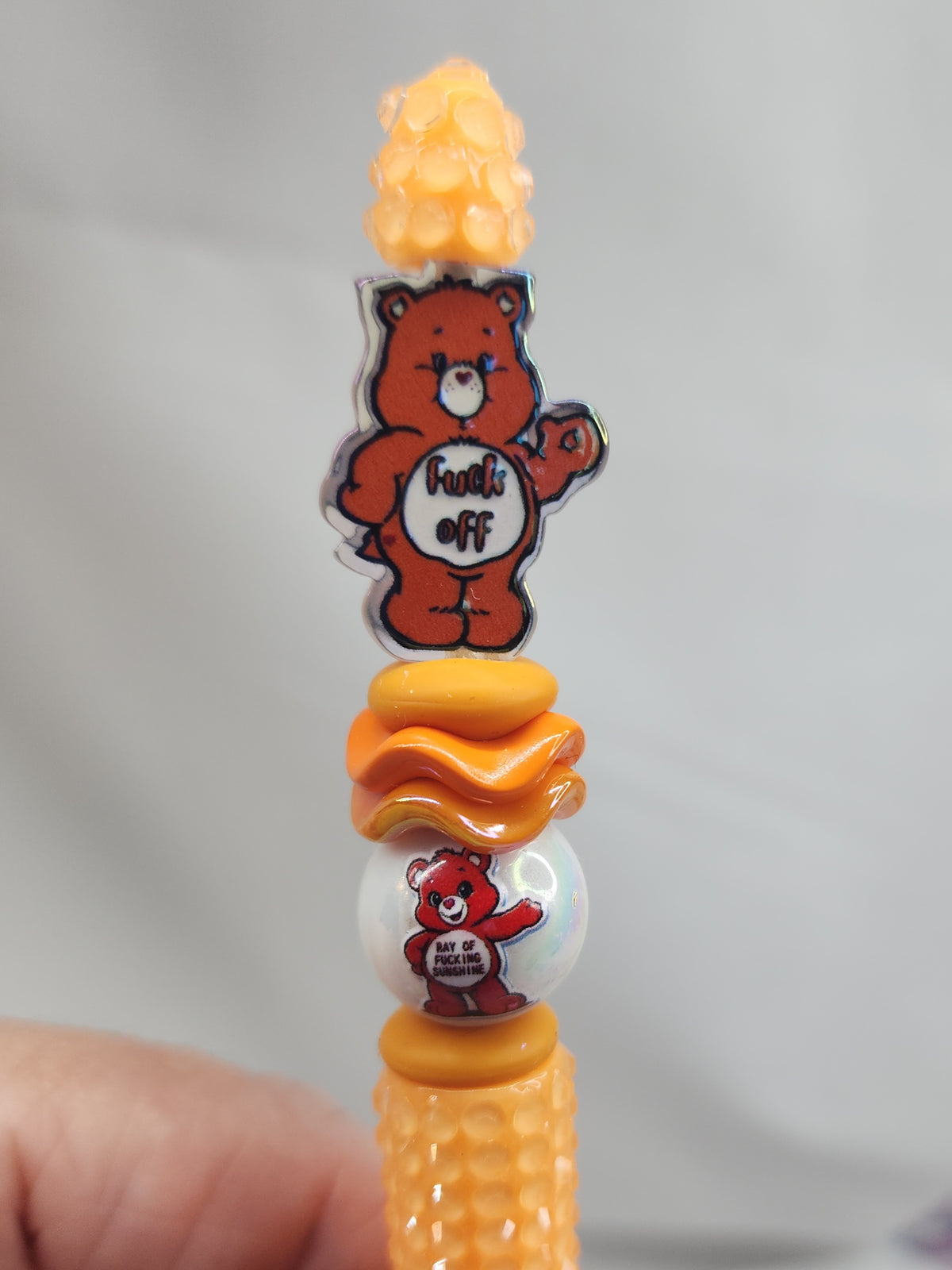 Swear Bear Care Bears Bubble Pen