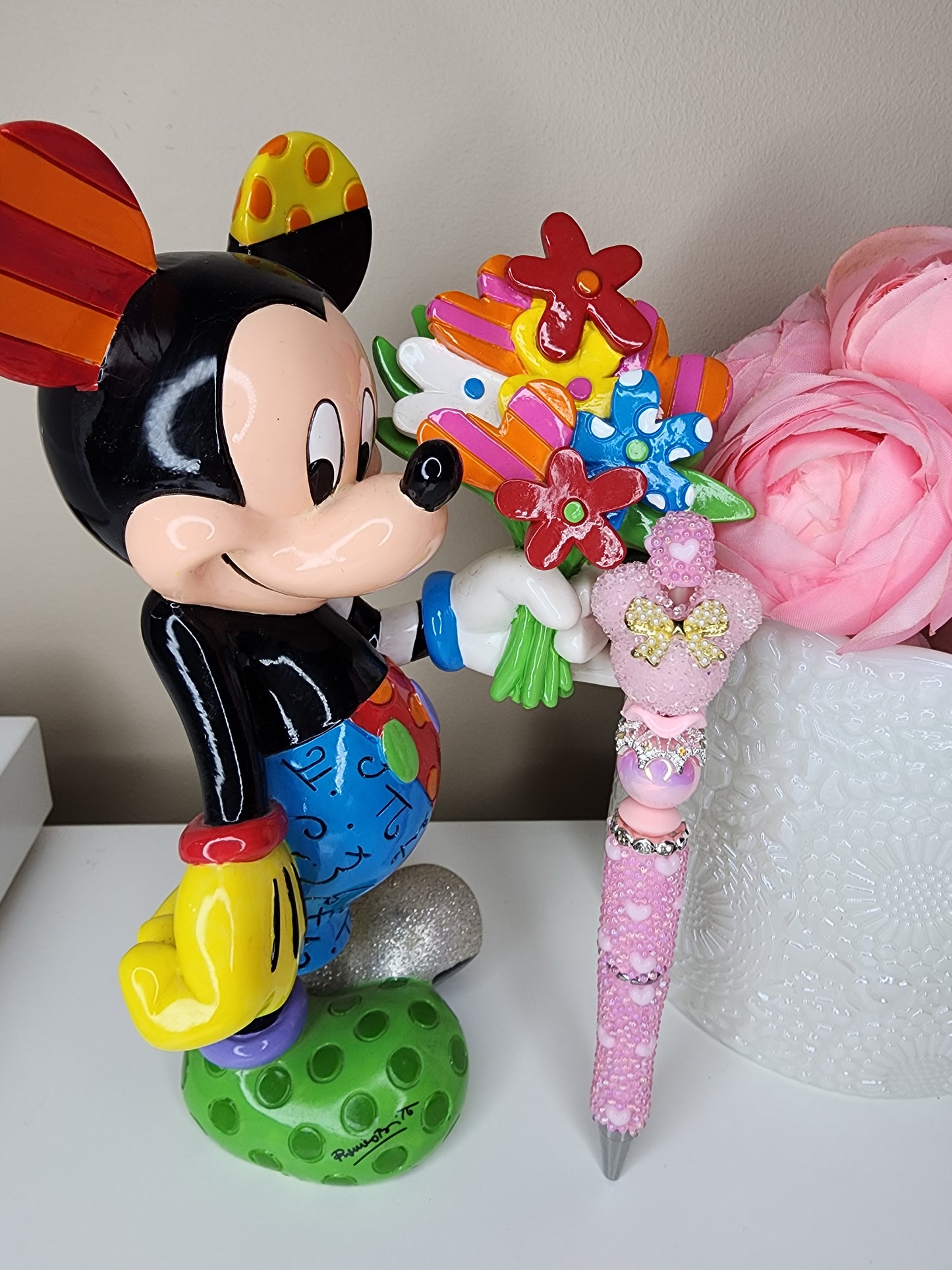 Minnie Pink Heart Pen