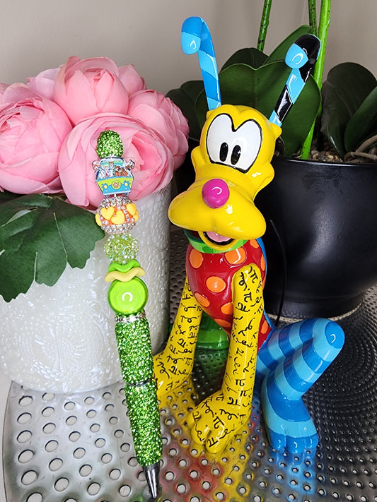 Scooby Doo Green Rhinestone Pen