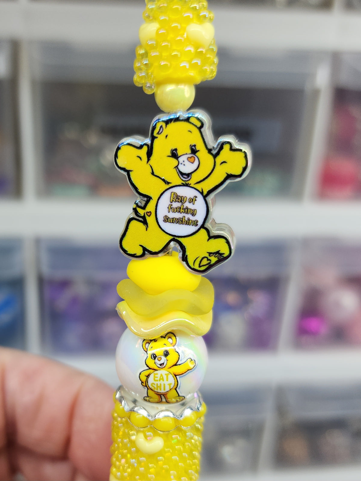 Swear Bear Pens (very bad swearing words)