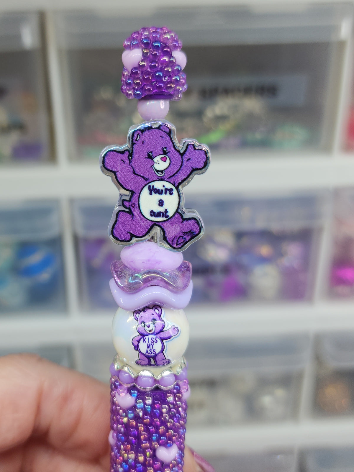 Swear Bear Pens (very bad swearing words)