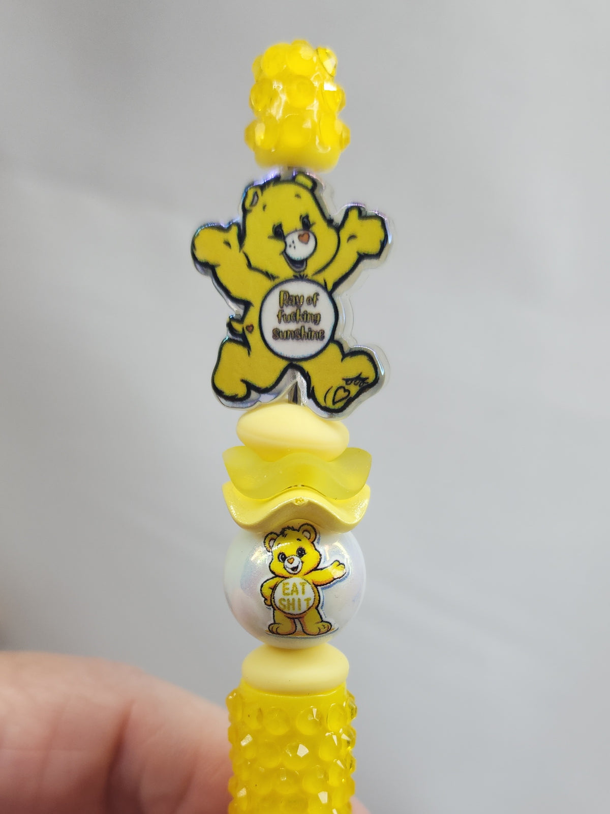 Swear Bear Care Bears Bubble Pen