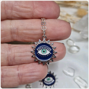 La Luna Evil Eye Necklace 18 Inch  Necklace