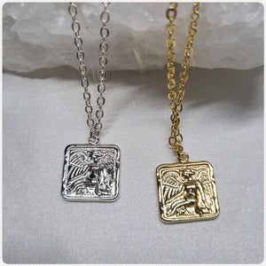 Guardian Angel Necklace 20 Inch